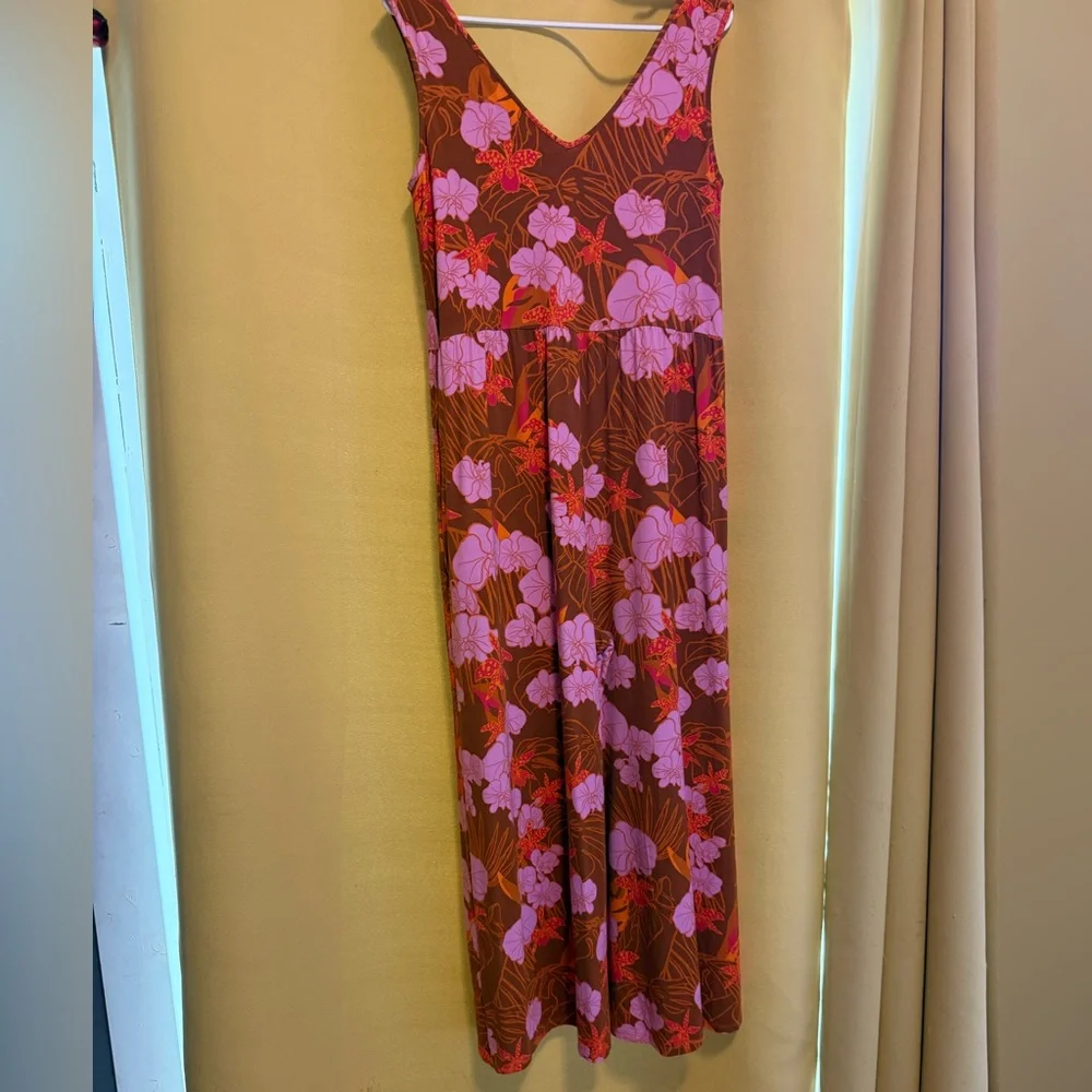 Ava Sky Vibrant Orchid V Neck Sleeveless Jumper M - Picture 3 of 4